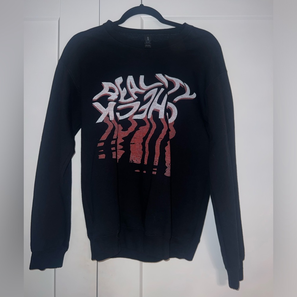 Kevin Hart Reality Check Tour Black Crewneck Unisex Size Small